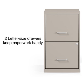 Foto 2 | Archivador Staples Con 2 Cajones, Diseño Vertical, Ligero, Con Letras - Venta Internacional.