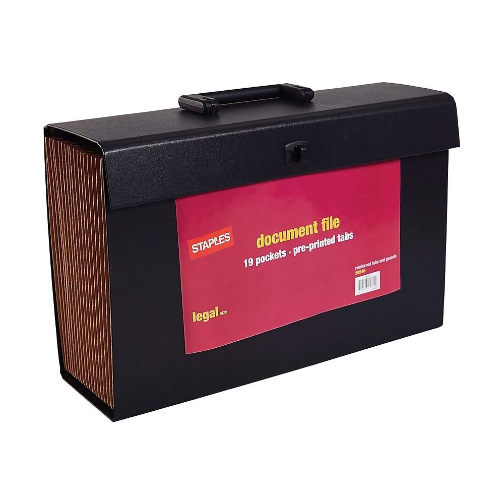 Grapas Expandibles 906796 Con Índices De La A A La Z, Tamaño Legal, 19 Bolsillos - Venta Internacional.