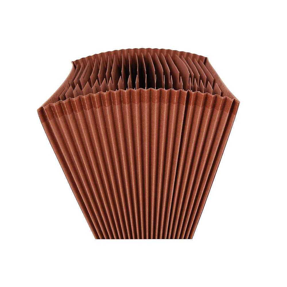Foto 4 pulgar | Grapas Expandibles Para Archivar Acordeón, Tono Letón, Índice A-z, Marrón - Venta Internacional.