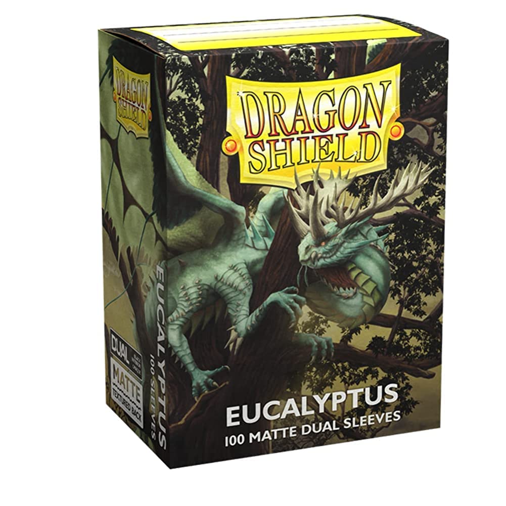 Foto 2 pulgar | Fundas Para Tarjetas Dragon Shield, Tamaño Estándar, 100 Quilates, Eucalipto Mate - Venta Internacional.