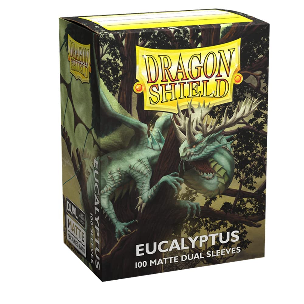 Foto 3 pulgar | Fundas Para Tarjetas Dragon Shield, Tamaño Estándar, 100 Quilates, Eucalipto Mate - Venta Internacional.