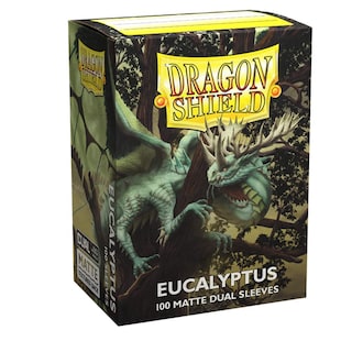 Foto 2 | Fundas Para Tarjetas Dragon Shield, Tamaño Estándar, 100 Quilates, Eucalipto Mate - Venta Internacional.
