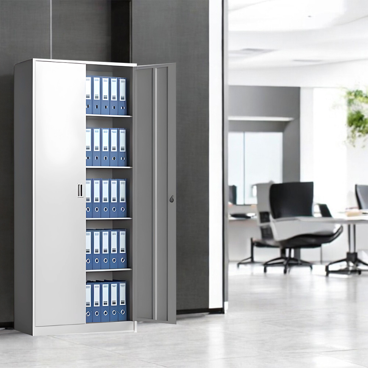 Foto 5 pulgar | Gabinete Archivero Metálico De 5 Niveles Ilios Innova