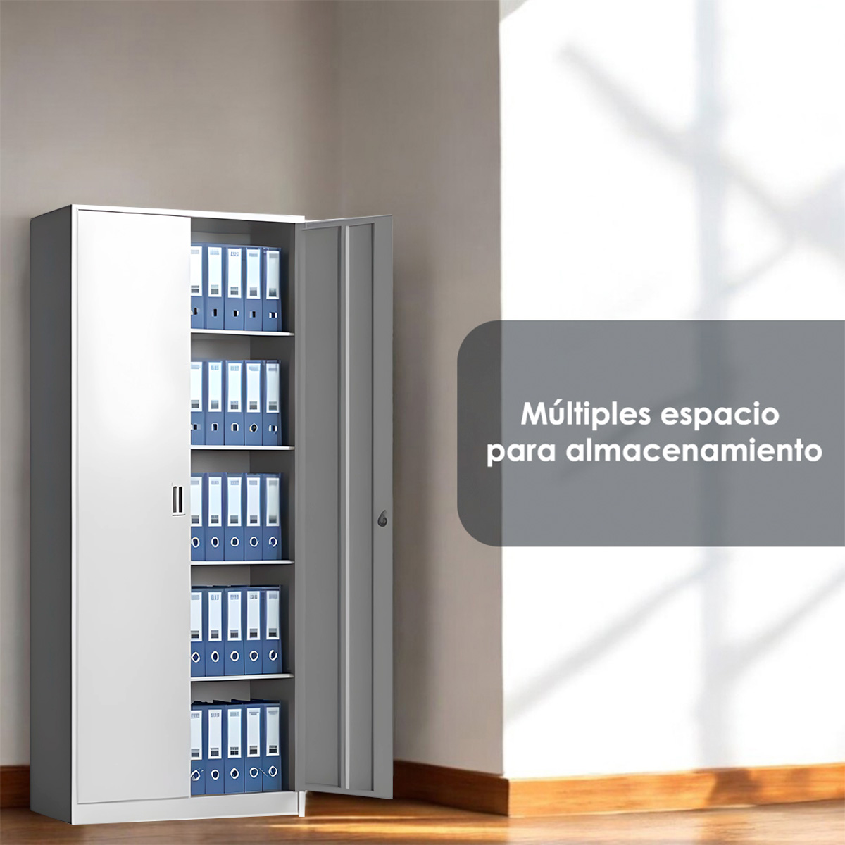 Foto 7 pulgar | Gabinete Archivero Metálico De 5 Niveles Ilios Innova