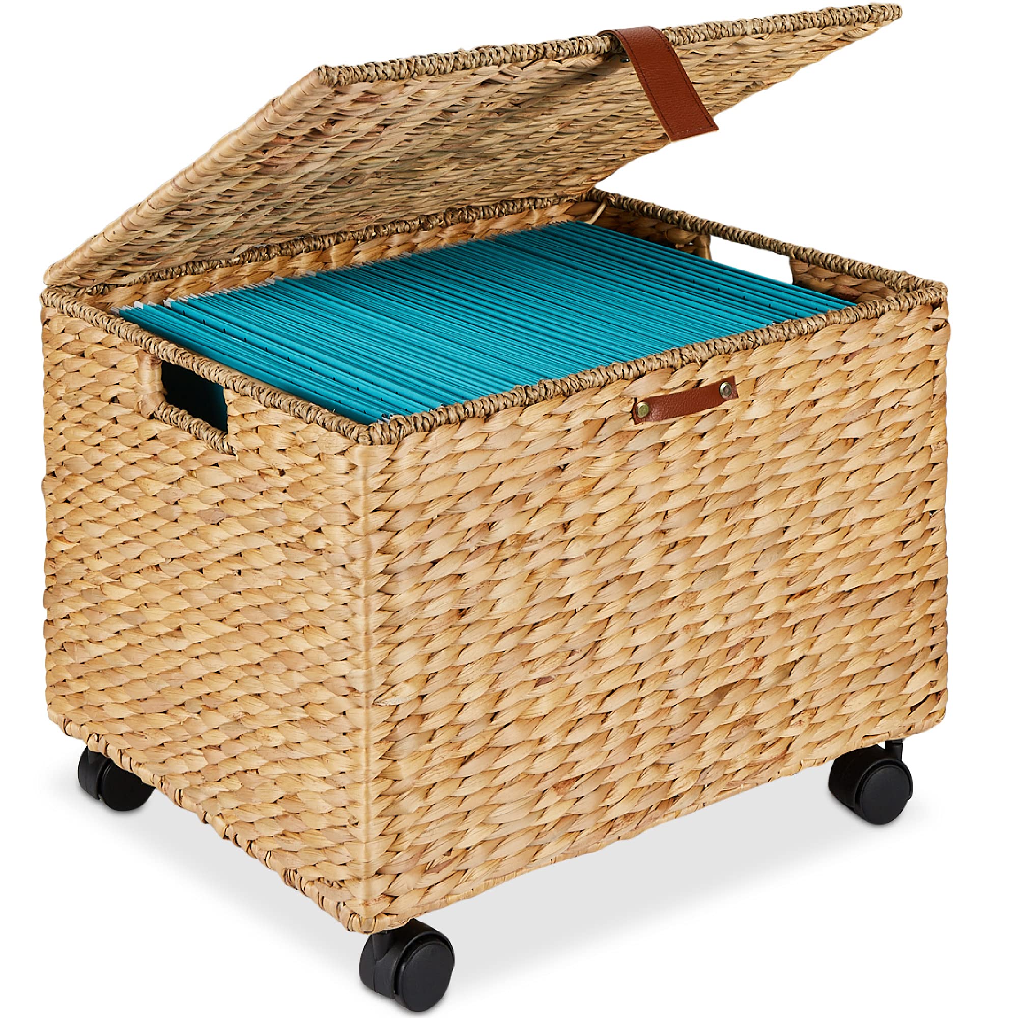 Foto 1 | Archivador Rodante Best Choice Water Hyacinth Natural - Venta Internacional.