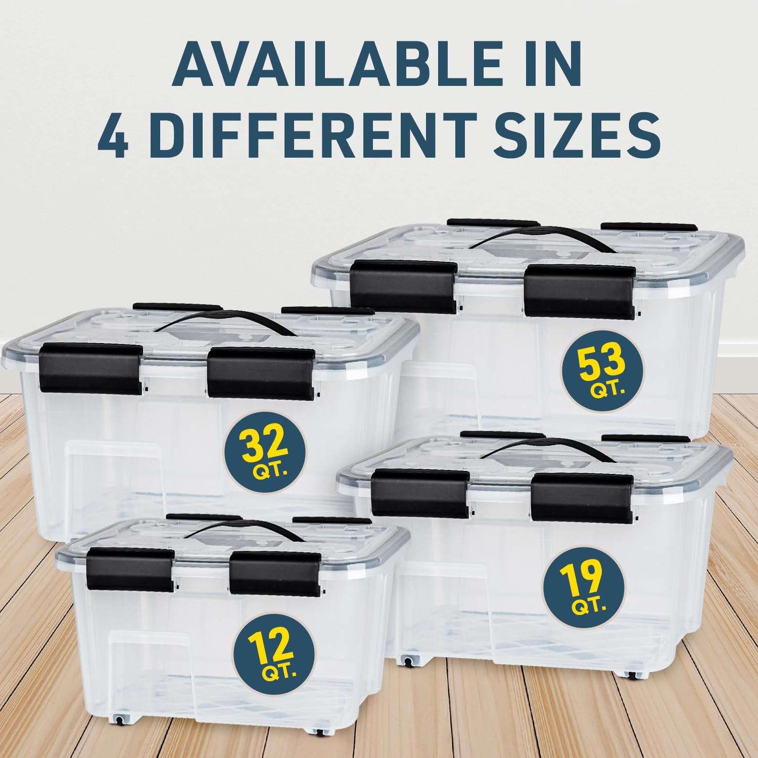 Foto 7 pulgar | Cajas de Almacenamiento Apilables Lifemaster 19 Litros 6 Piezas - Venta Internacional