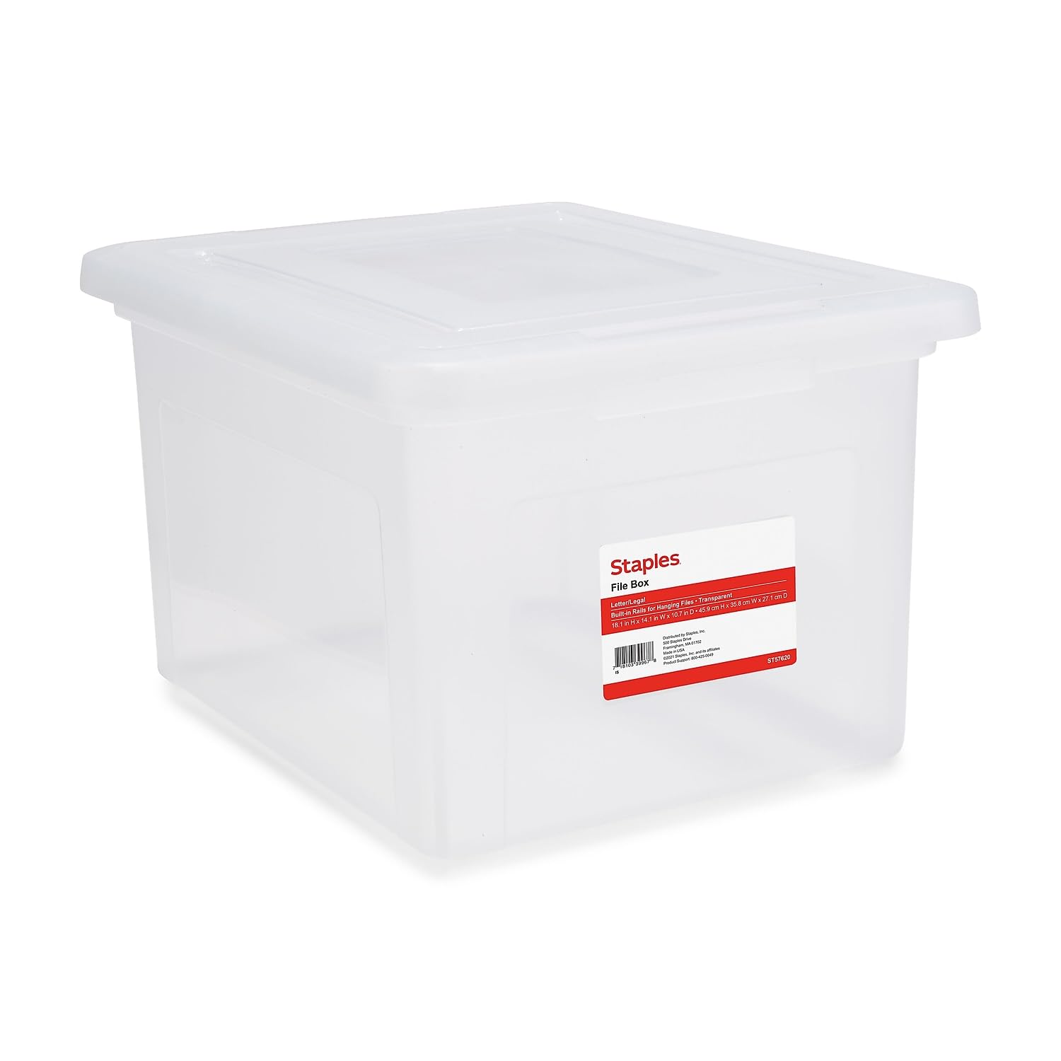 Archivador Colgante Staples Transparente - Venta Internacional