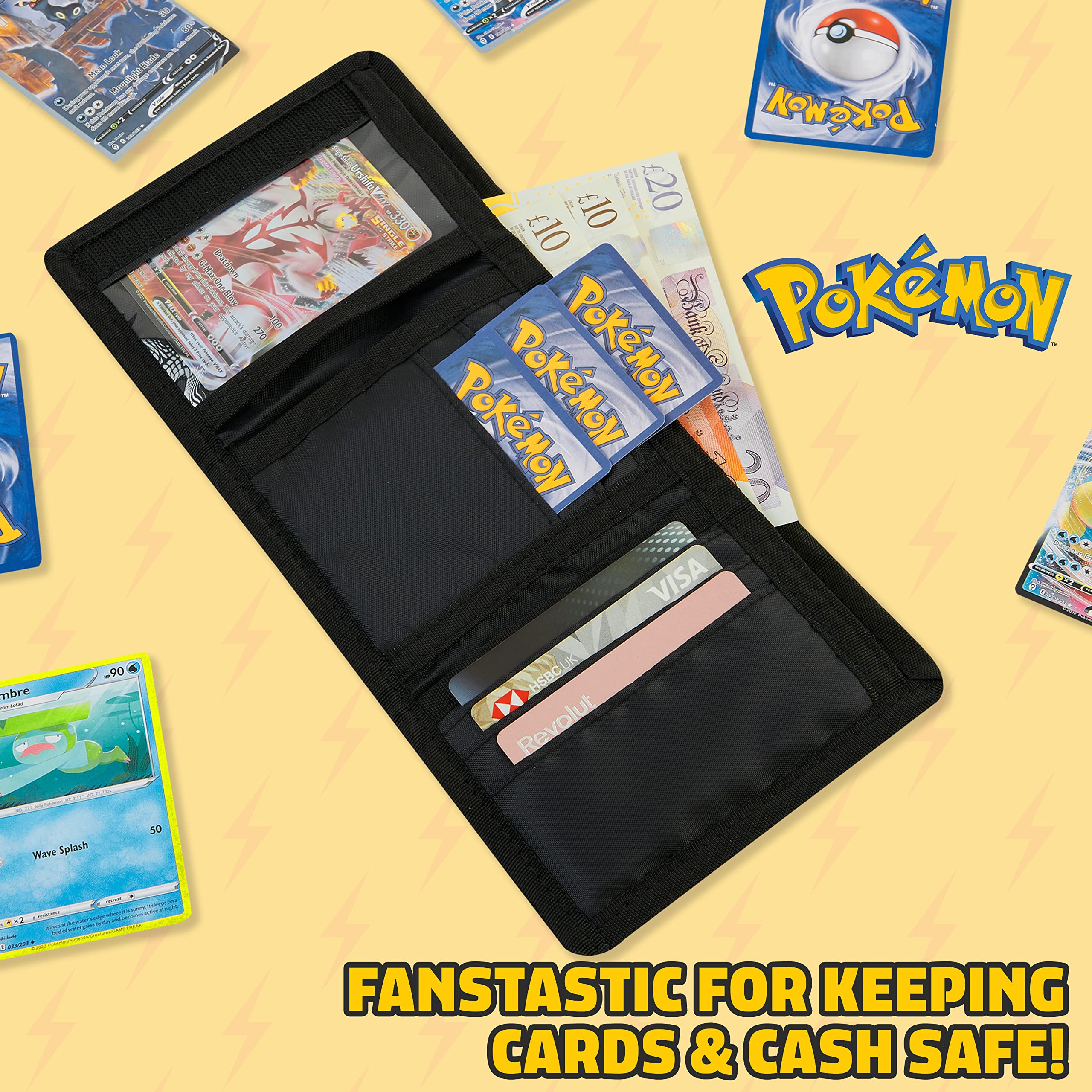 Foto 4 pulgar | Set De Cartera Y Llavero Pokémon Trifold Para Niños - Venta Internacional.