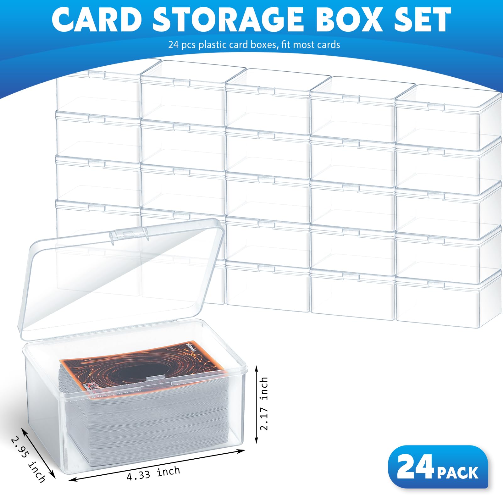 Foto 3 pulgar | Caja De Almacenamiento De Cartas Vicenpal Playing Deck, 24 Unidades, 110 X 75 X 55 Mm - Venta Internacional.
