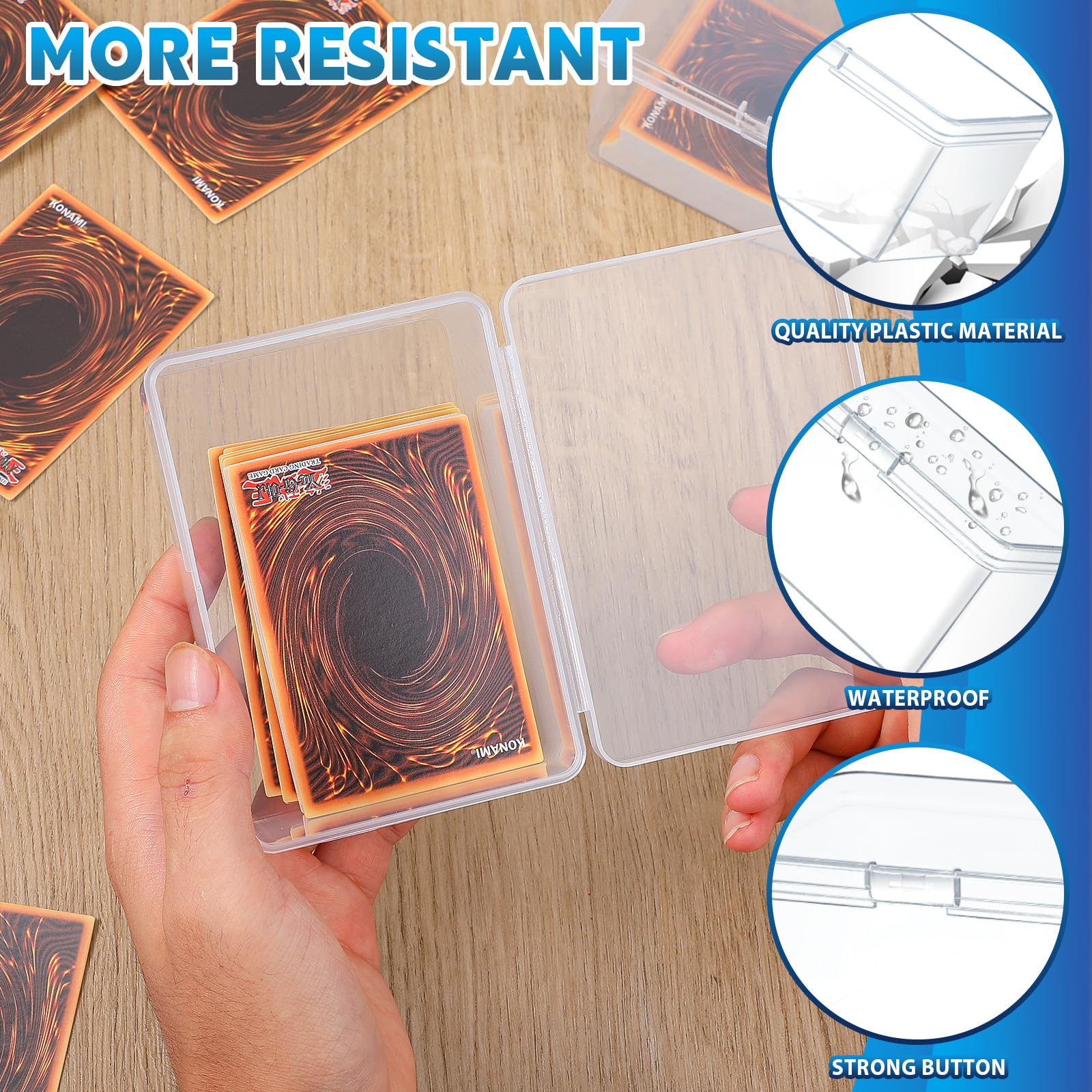 Foto 4 pulgar | Caja De Almacenamiento De Cartas Vicenpal Playing Deck, 24 Unidades, 110 X 75 X 55 Mm - Venta Internacional.