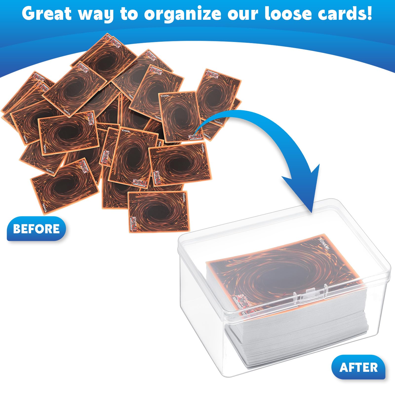 Foto 4 | Caja De Almacenamiento De Cartas Vicenpal Playing Deck, 24 Unidades, 110 X 75 X 55 Mm - Venta Internacional.