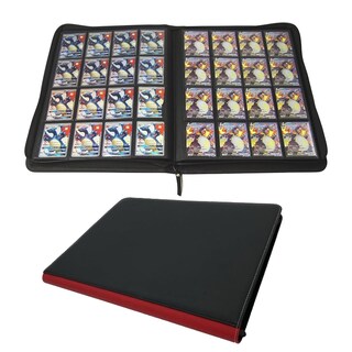 Foto 1 | Carpeta De Tarjetas Coleccionables Con 16 Bolsillos Y Más De 1000 Bolsillos Para Tcg, Color Negro - Venta Internacional