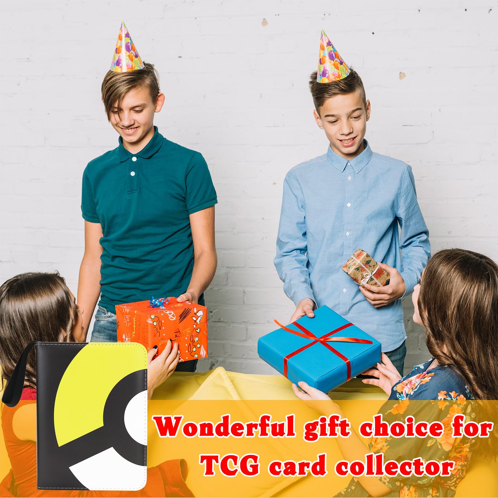 Foto 7 pulgar | Carpeta De 4 Bolsillos Con Diseño Moderno Para 400 Tarjetas Coleccionables - Venta Internacional.