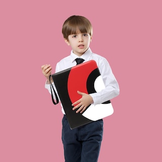 Foto 2 | Carpeta De 9 Bolsillos, Diseño Moderno Para 900 Tarjetas, Color Rojo - Venta Internacional.