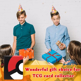 Foto 6 | Carpeta De 9 Bolsillos, Diseño Moderno Para 900 Tarjetas, Color Rojo - Venta Internacional.