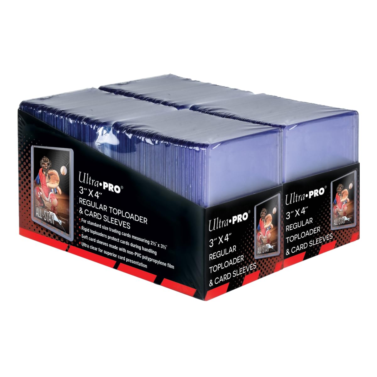 Foto 1 | Cartuchos Y Fundas Para Tarjetas Ultra Pro, 3 X 4, Transparentes, 200 Quilates - Venta Internacional.