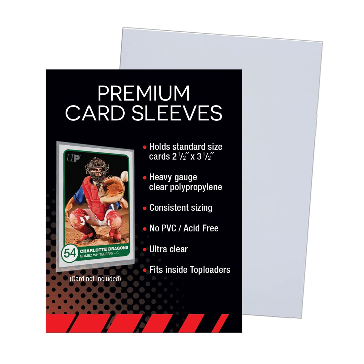 Foto 3 pulgar | Fundas Para Tarjetas Ultra Pro Premium Clear De 100 Quilates, Tamaño Estándar - Venta Internacional.