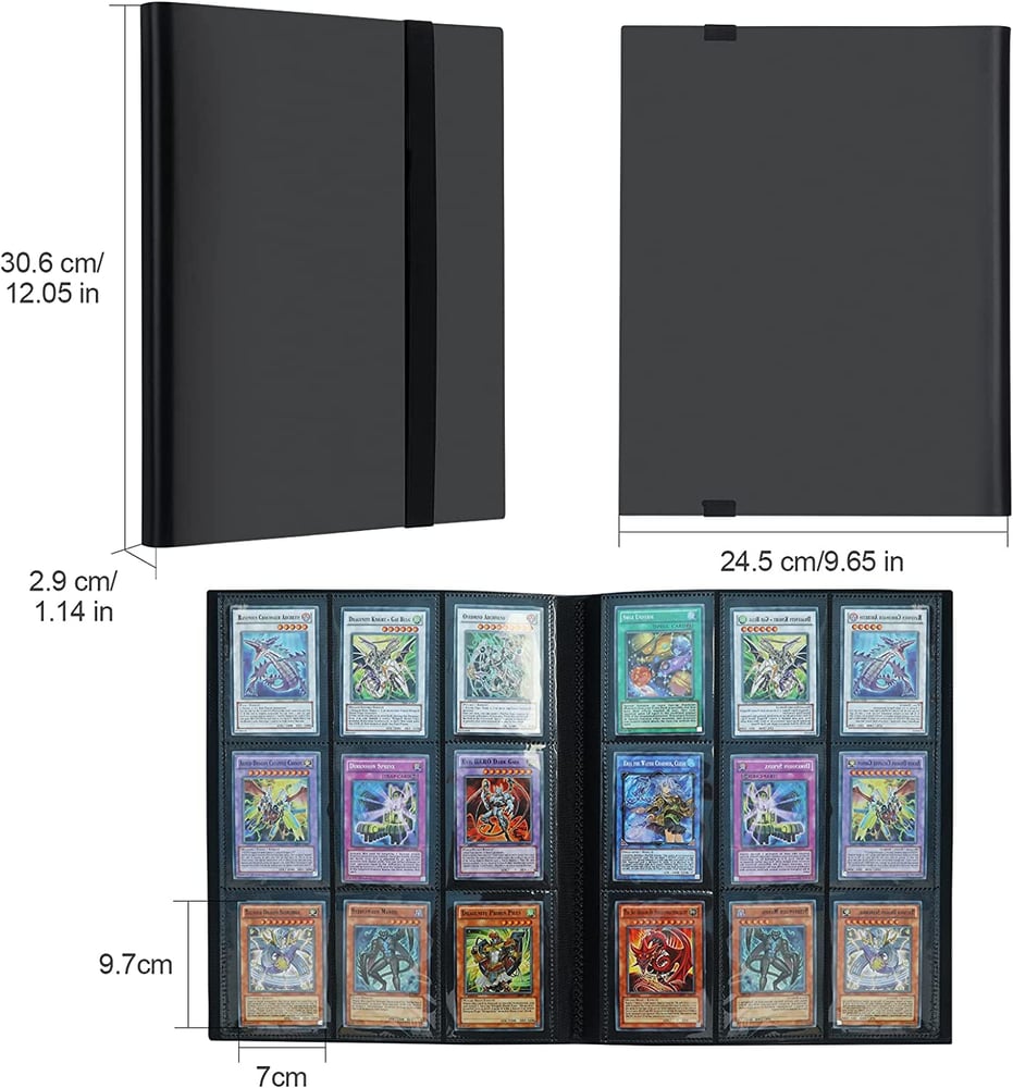 Foto 3 pulgar | Carpeta Para Tarjetas Con 360 Compartimentos Tcg Myths Magic Pokémon Yugioh - Venta Internacional.