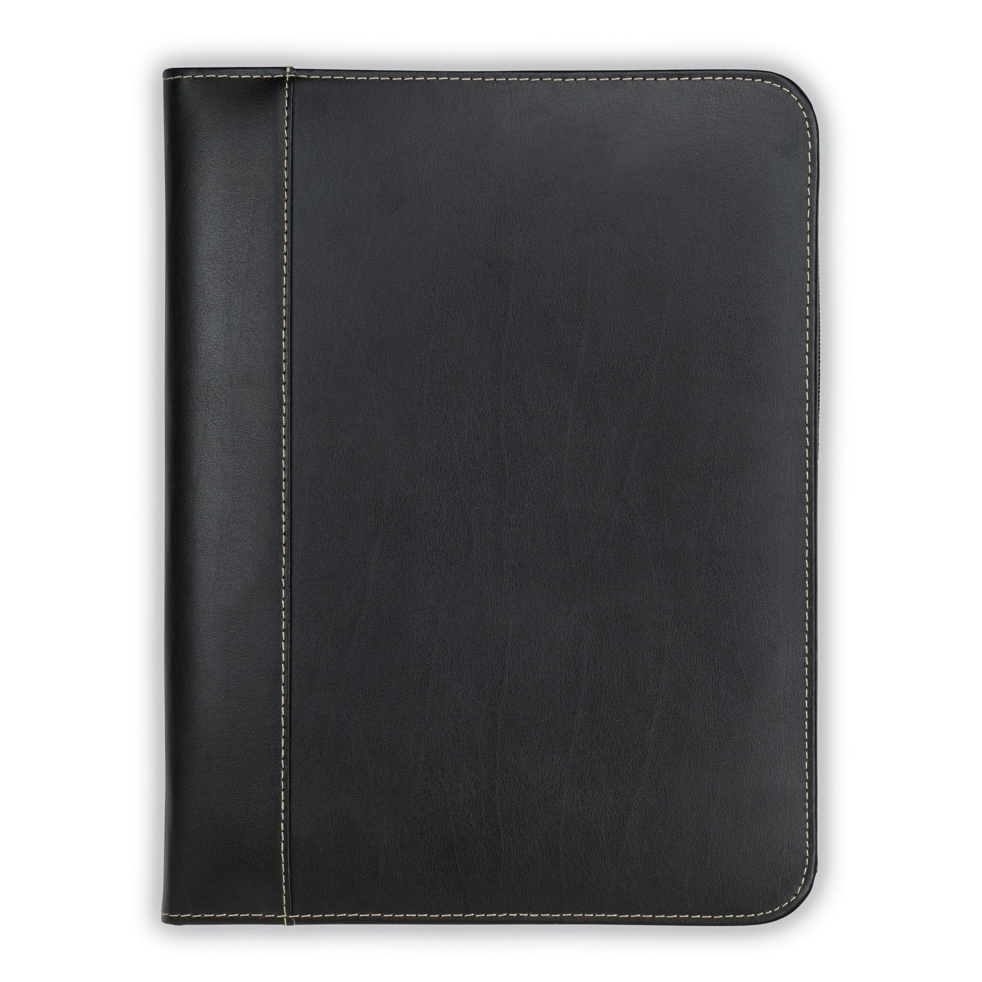 Foto 6 pulgar | Carpeta Portafolio Samsill, Piel Con Puntadas En Contraste, Color Negro - Venta Internacional.