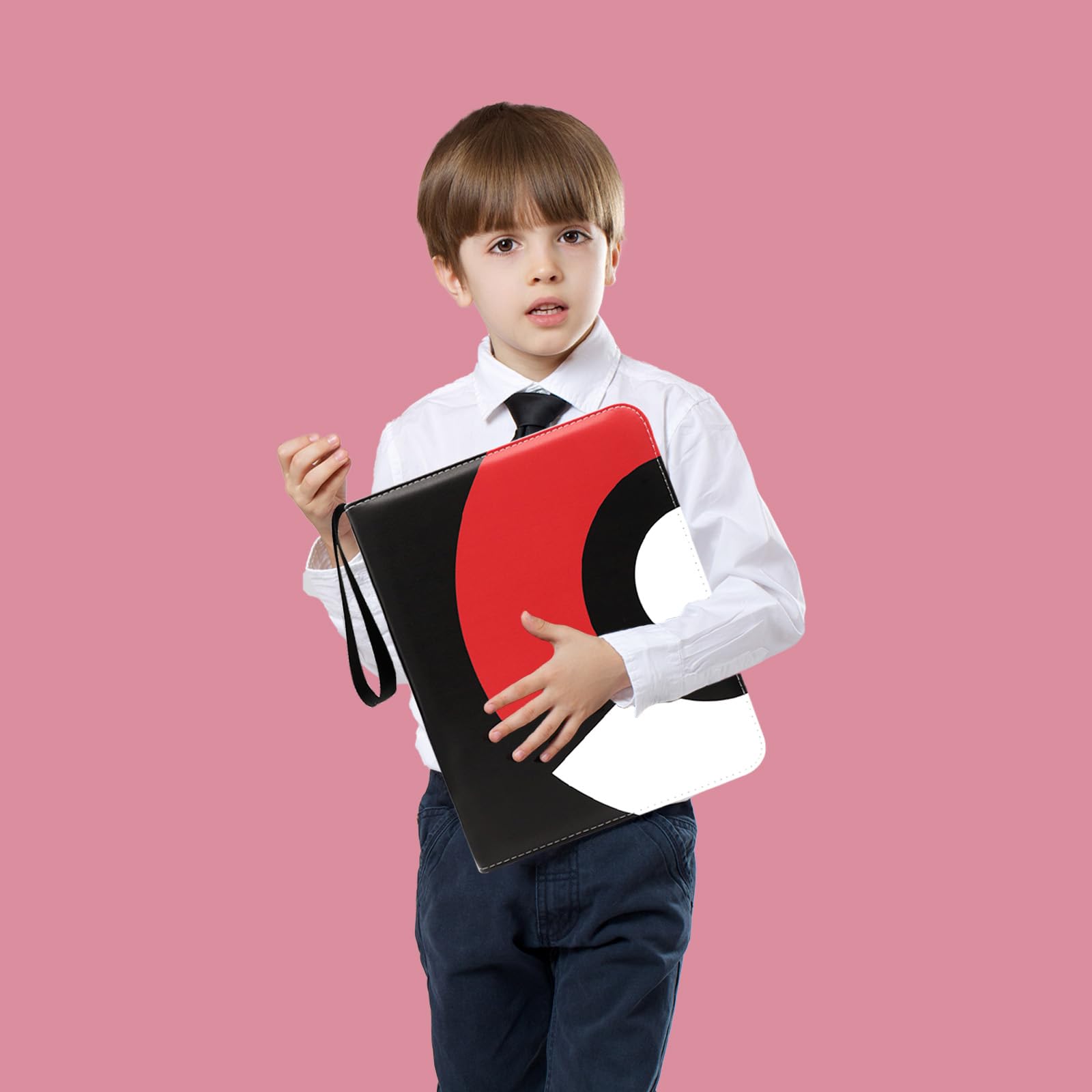 Foto 2 | Carpeta De 9 Bolsillos, Diseño Moderno Para 900 Tarjetas, Color Rojo - Venta Internacional.
