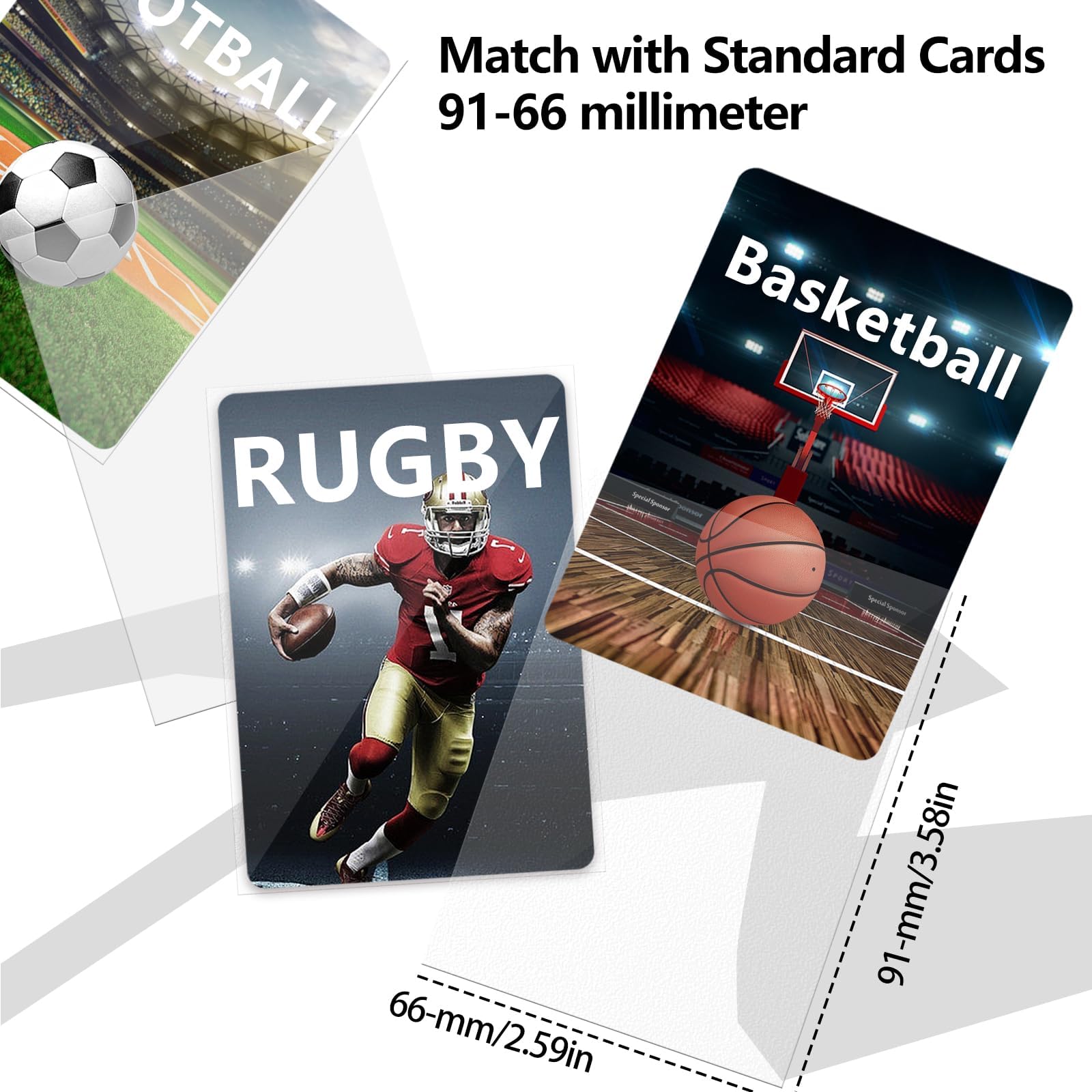 Foto 5 pulgar | Fundas De Cartas Mlikero Matte Clear 1000 Unidades Para Mtg - Venta Internacional.