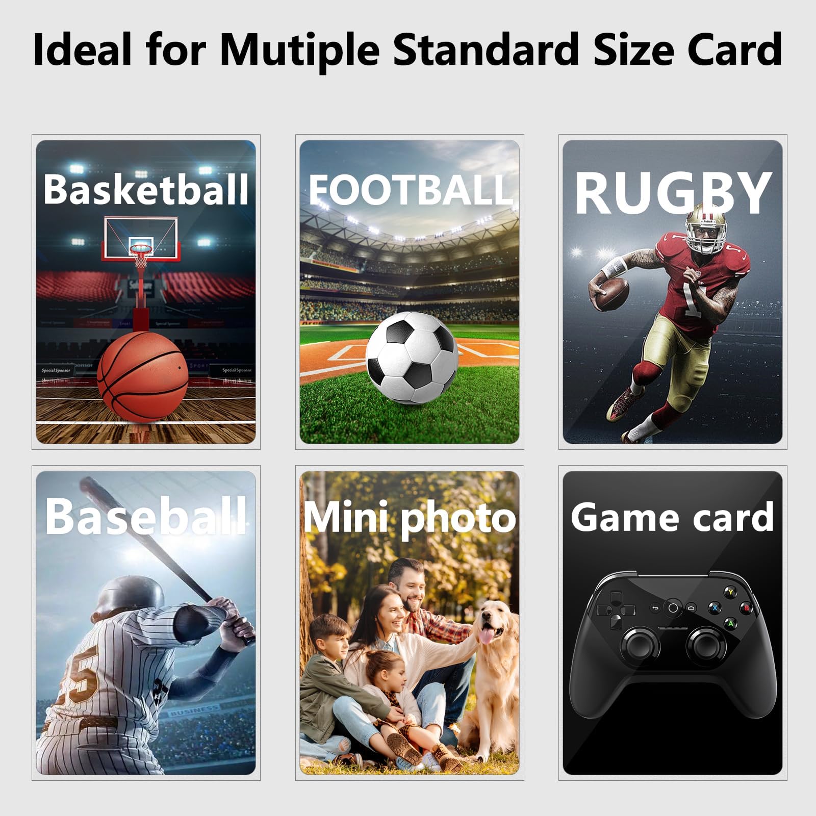 Foto 6 | Fundas De Cartas Mlikero Matte Clear 1000 Unidades Para Mtg - Venta Internacional.