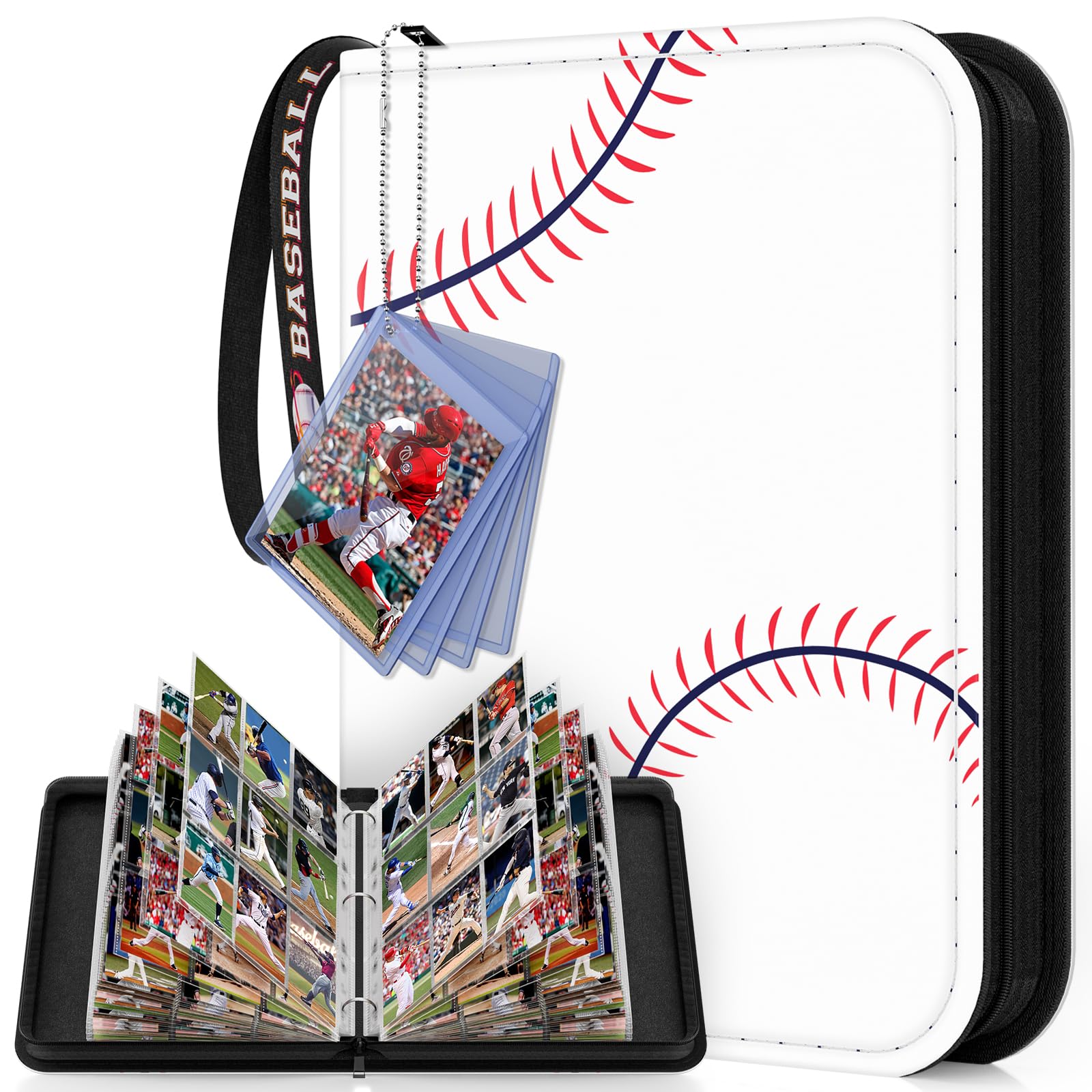 Foto 2 pulgar | Carpeta Coleccionable Mlikero Baseball Card 720 Pocket 2025 - Venta Internacional.