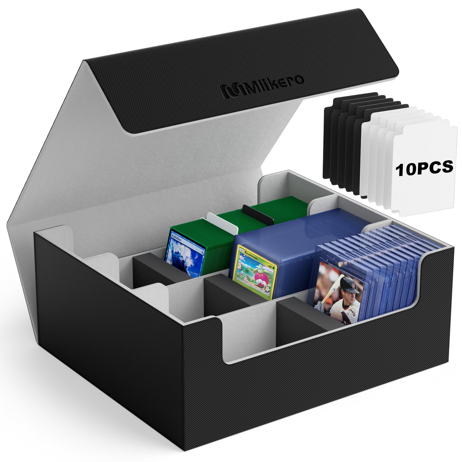 Foto 2 pulgar | Funda Para Cartas Coleccionables Mlikero Para Más De 1800 Cartas Con Cierre Magnético - Venta Internacional.