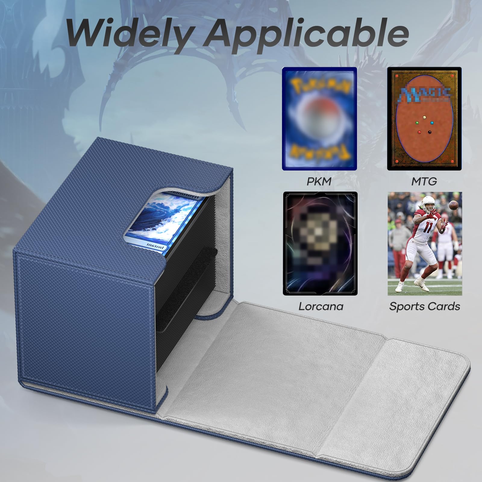 Foto 4 pulgar | Caja De Cartas Mlikero Commander, Más De 400 Cartas Con 4 Divisores X4 - Venta Internacional.
