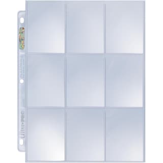 Foto 1 | Storage Pages Ultra Pro Platinum Series Con 9 Compartimentos Para Tarjetas Coleccionables - Venta Internacional.