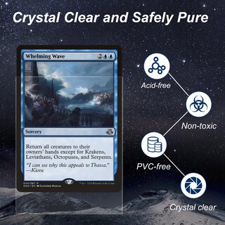 Foto 5 | Fundas Para Tarjetas Mlikero 2400, Paquete Perfecto Para Tarjetas Mtg Tcg - Venta Internacional.