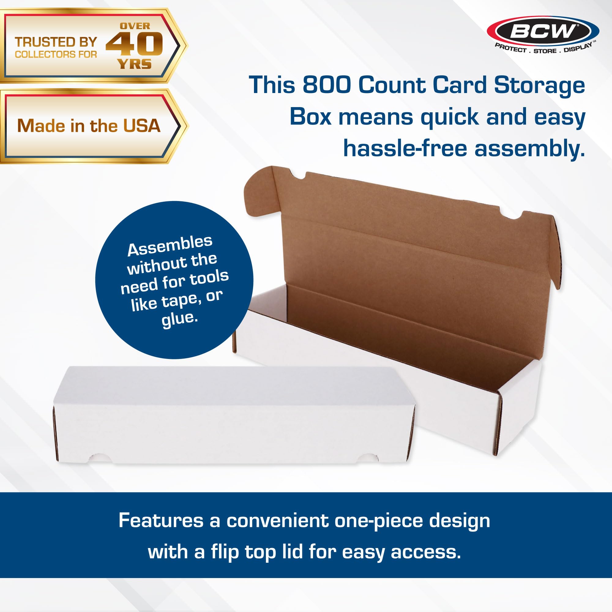 Foto 3 pulgar | Caja De Almacenamiento Bcw De 800 Quilates Para Tarjetas Coleccionables Con Paquete De 10 - Venta Internacional.