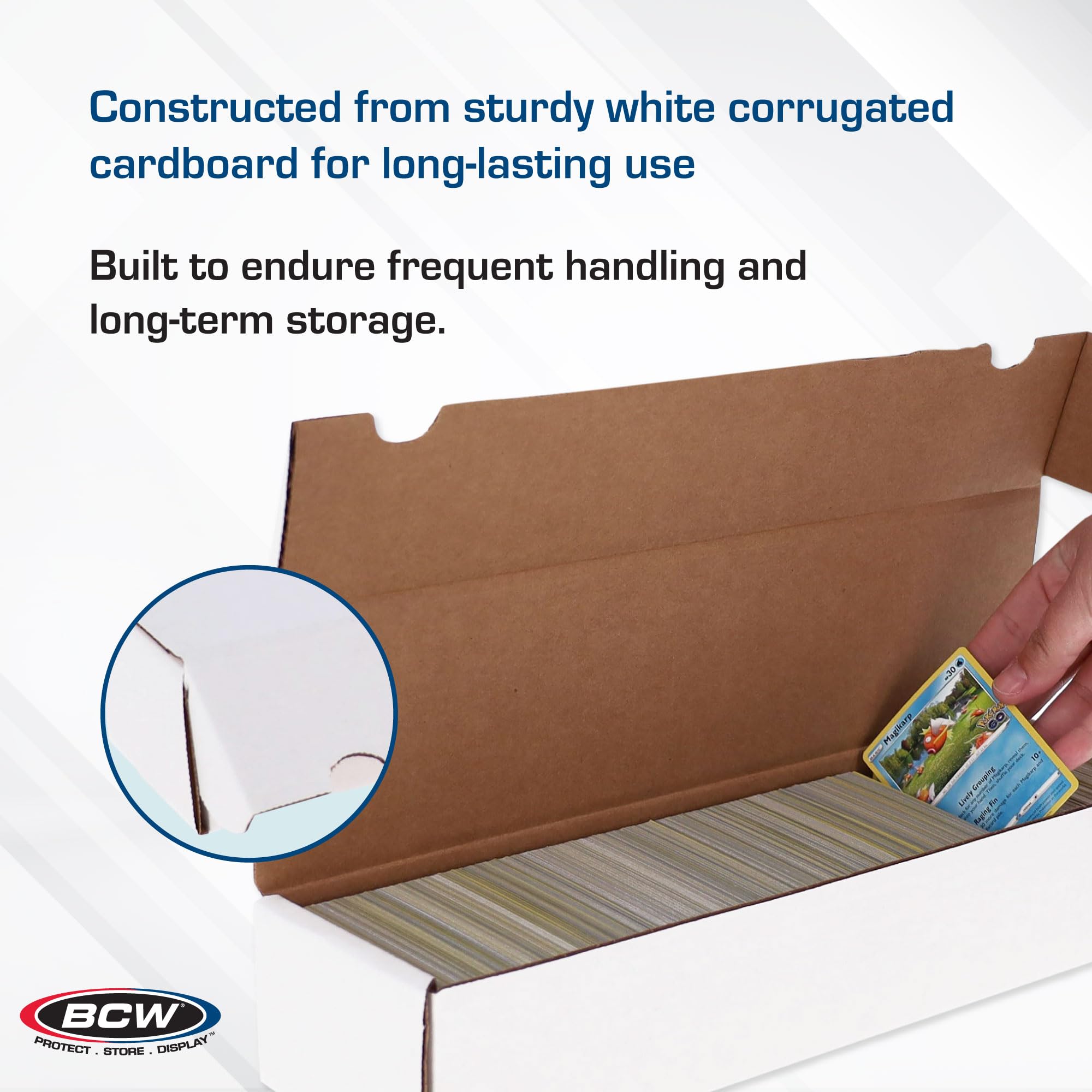 Foto 4 | Caja De Almacenamiento Bcw De 800 Quilates Para Tarjetas Coleccionables Con Paquete De 10 - Venta Internacional.