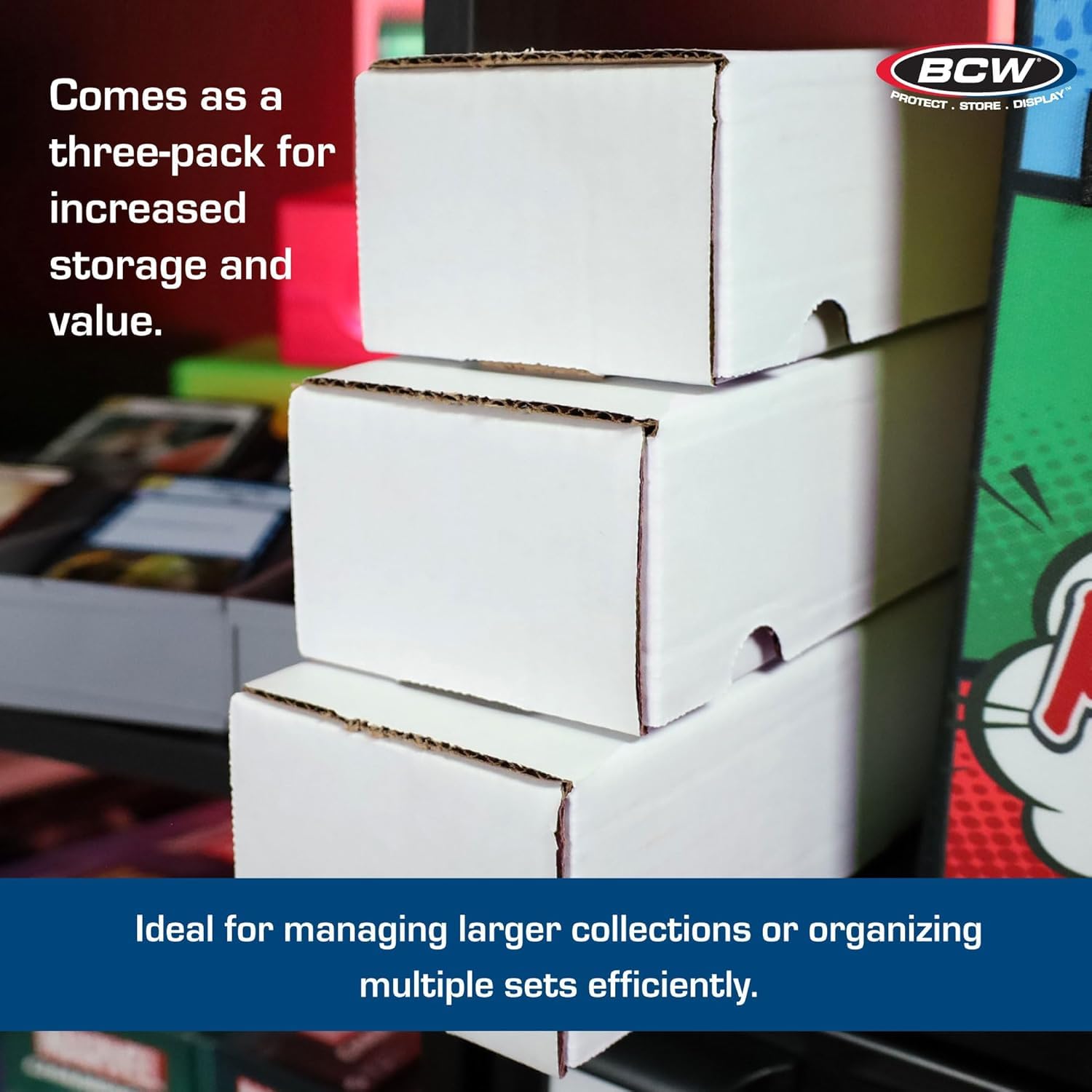 Foto 7 pulgar | Caja De Almacenamiento Bcw De 800 Quilates Para Tarjetas Coleccionables Con Paquete De 10 - Venta Internacional.