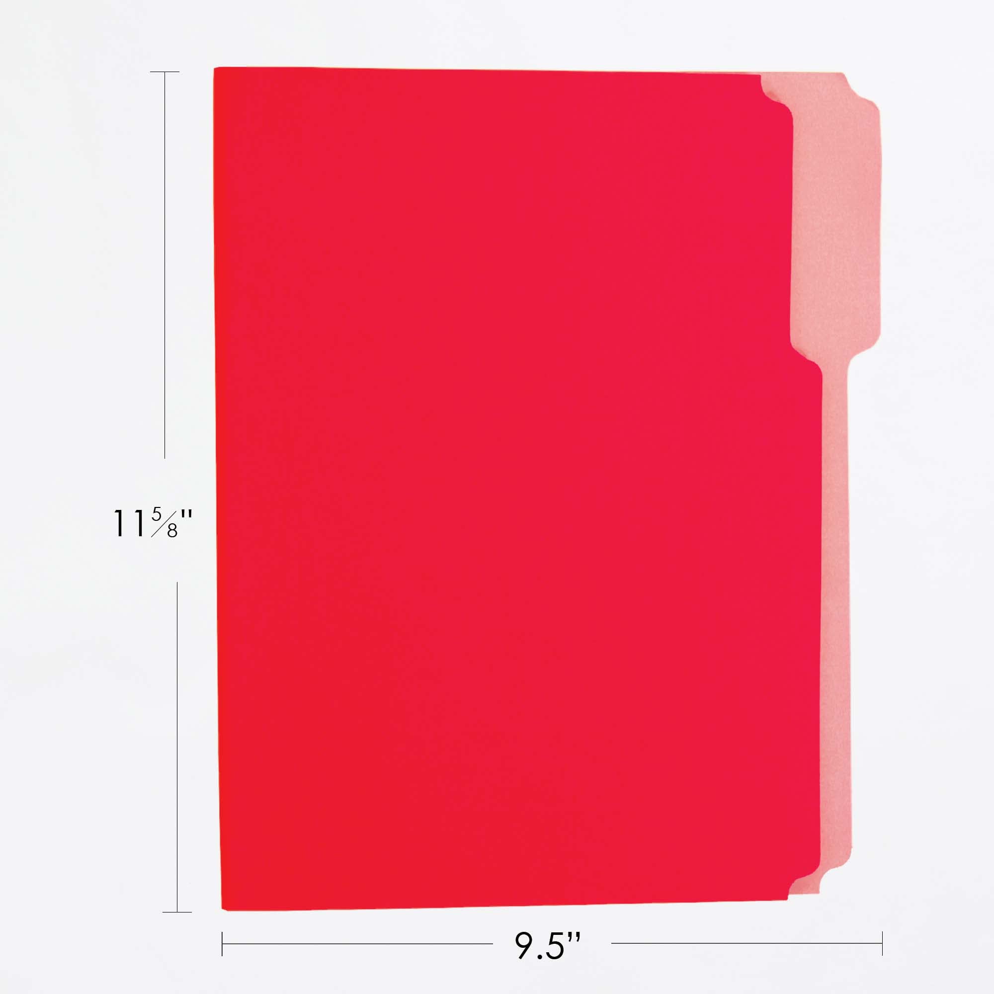 Foto 3 | Carpeta De Archivos Bazic Cortada 1/3, Tamaño Carta, 6 Unidades - Venta Internacional.