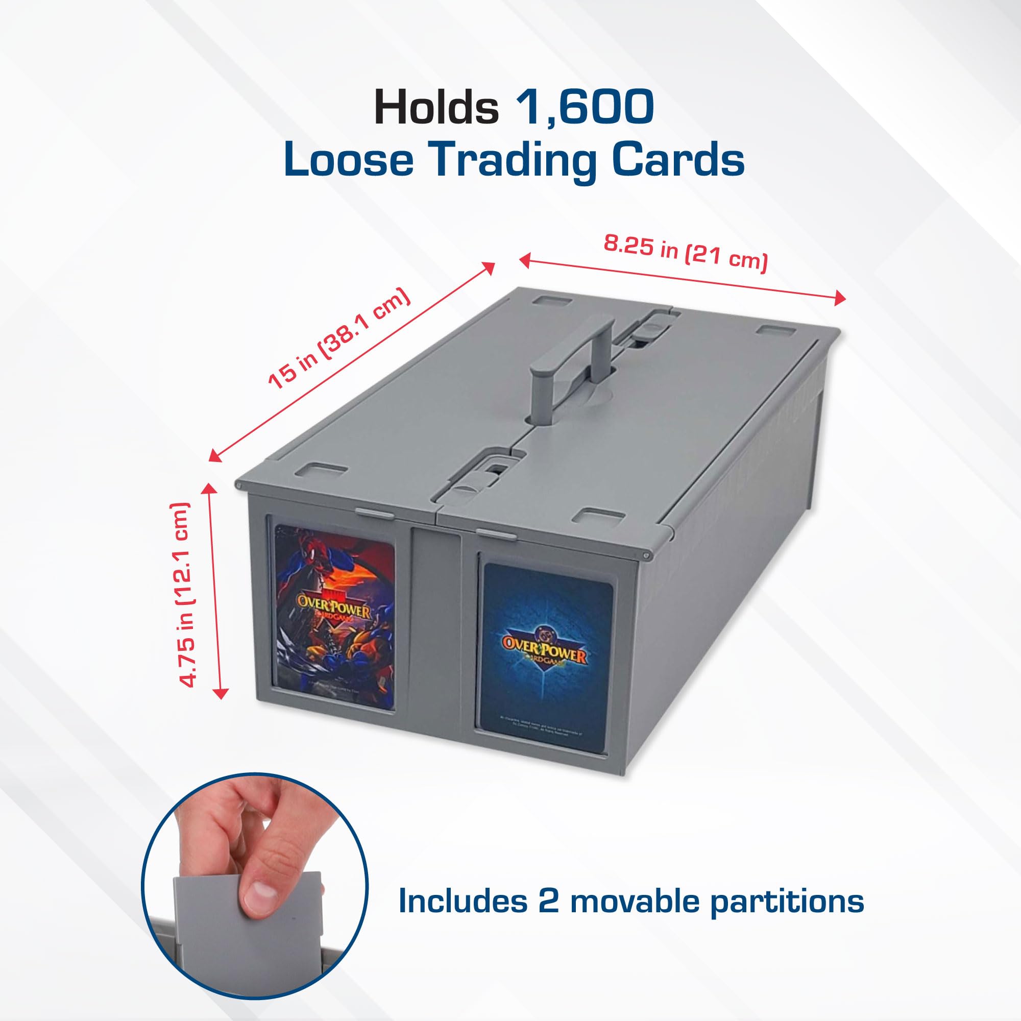 Foto 3 pulgar | Cesta De Almacenamiento De Tarjetas Bcw, Coleccionable, Con Capacidad Para 1600 Tarjetas - Venta Internacional.