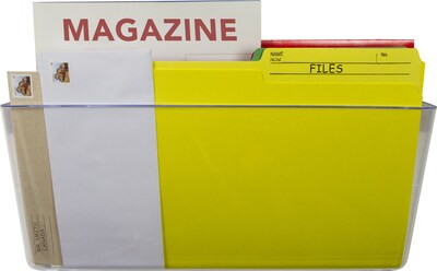 Foto 2 | Organizador De Archivos Con Bolsillo De Pared Storex, Tamaño Legal, Irrompible - Venta Internacional.