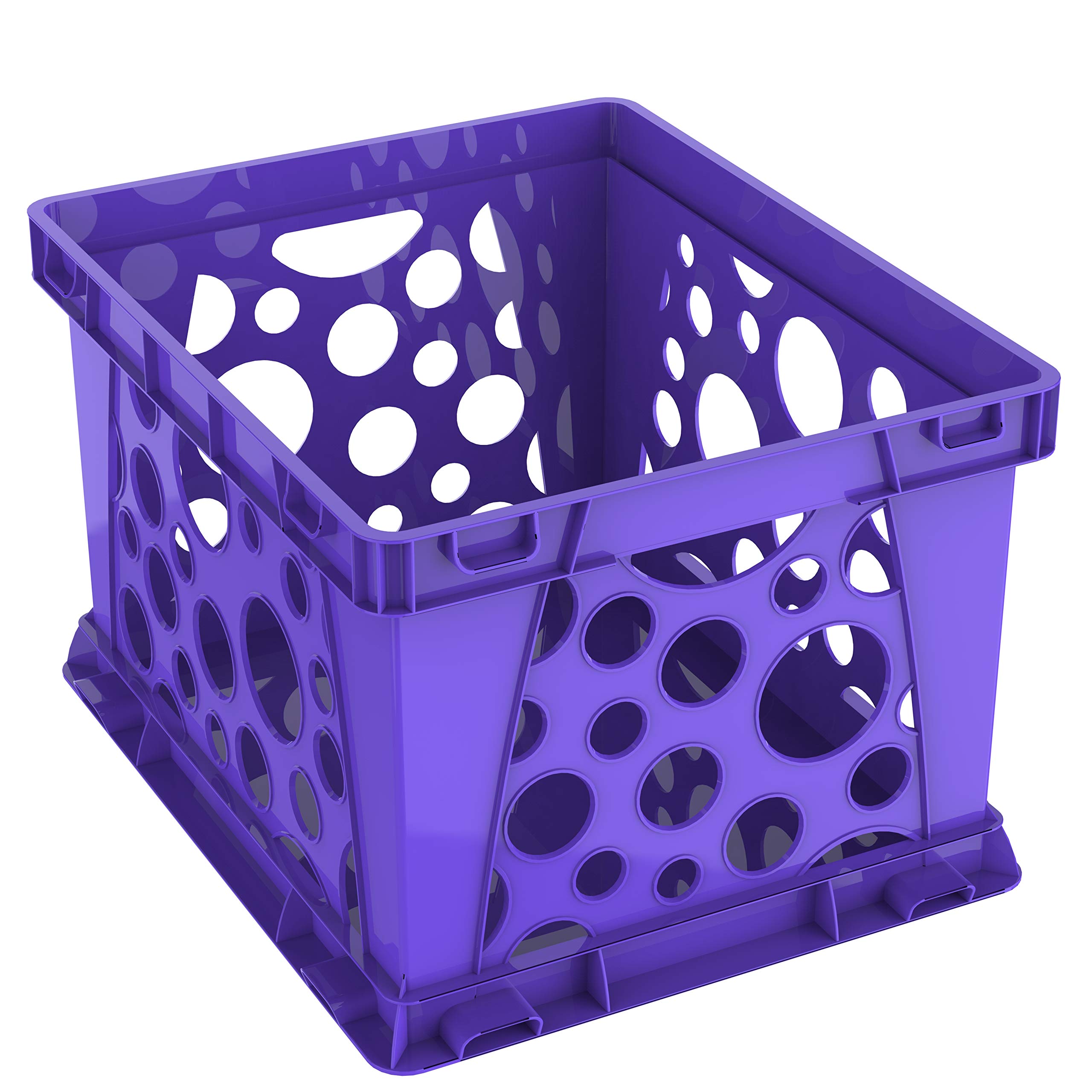 Foto 3 pulgar | File Crate Storex Premium Con Asas Recortadas, Color Rojo, Paquete De 3 - Venta Internacional.