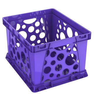 Foto 2 | File Crate Storex Premium Con Asas Recortadas, Color Rojo, Paquete De 3 - Venta Internacional.