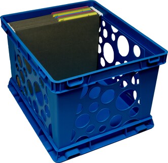 Foto 5 | File Crate Storex Premium Con Asas Recortadas, Color Rojo, Paquete De 3 - Venta Internacional.