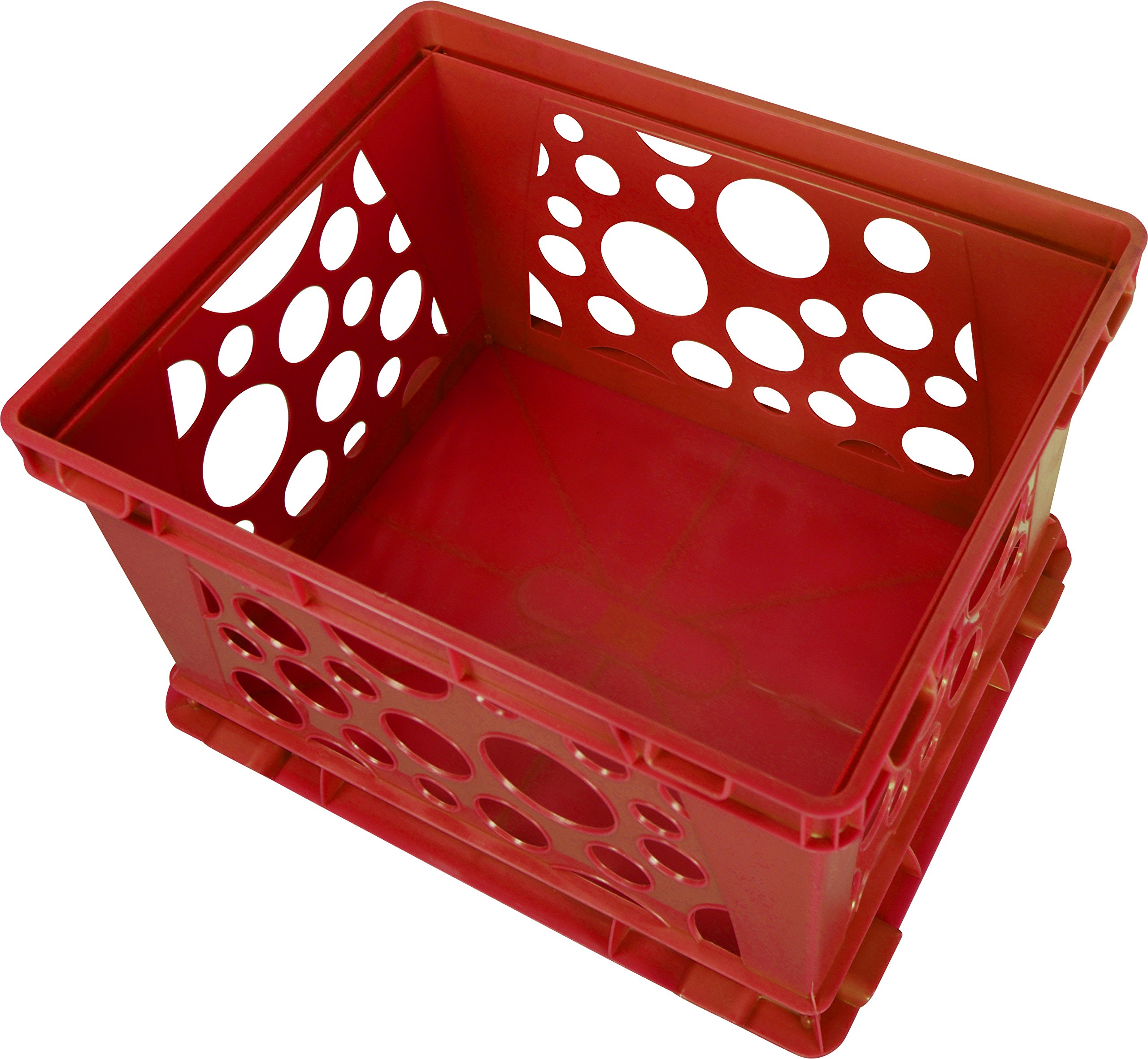 Foto 6 | File Crate Storex Premium Con Asas Recortadas, Color Rojo, Paquete De 3 - Venta Internacional.