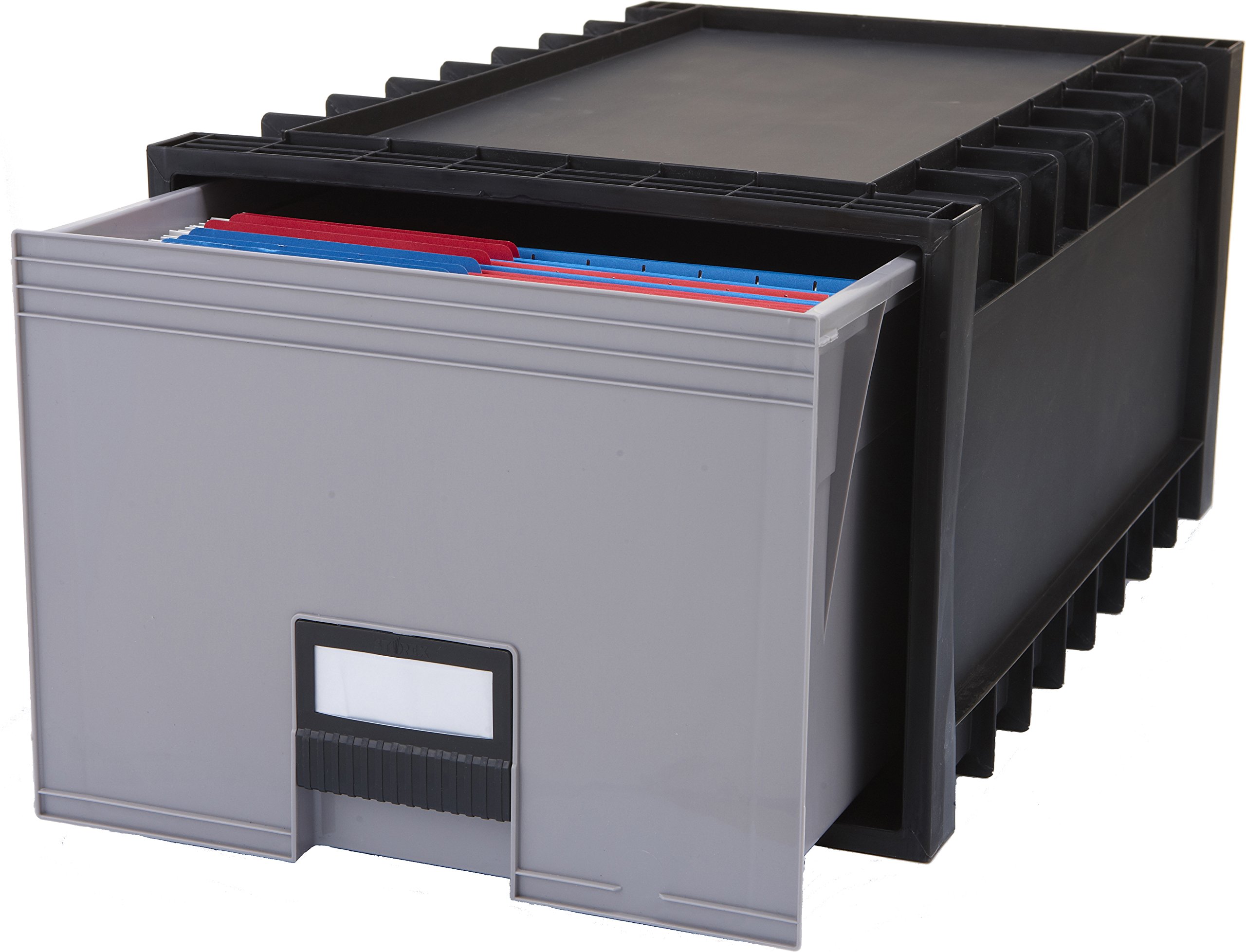 Foto 2 pulgar | Archive Files - Caja De Almacenamiento Storex Stx61106u01c, Color Negro Y Gris - Venta Internacional.