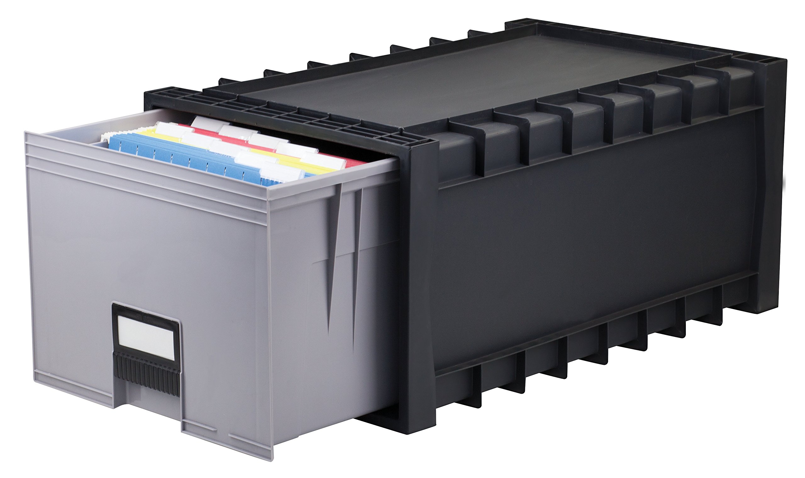 Foto 3 pulgar | Archive Files - Caja De Almacenamiento Storex Stx61106u01c, Color Negro Y Gris - Venta Internacional.