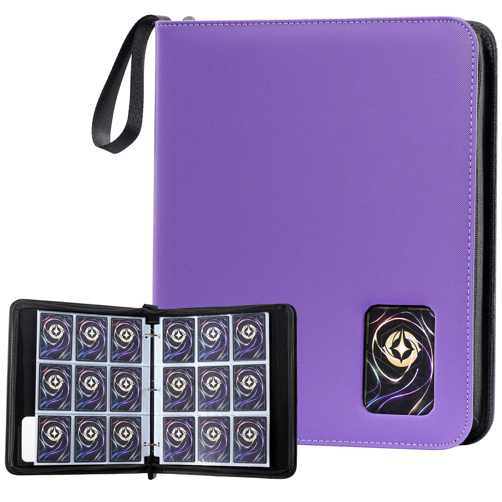 Foto 2 pulgar | Carpeta Procase 900 Bolsillos Con Ventana Transparente, Color Morado - Venta Internacional.