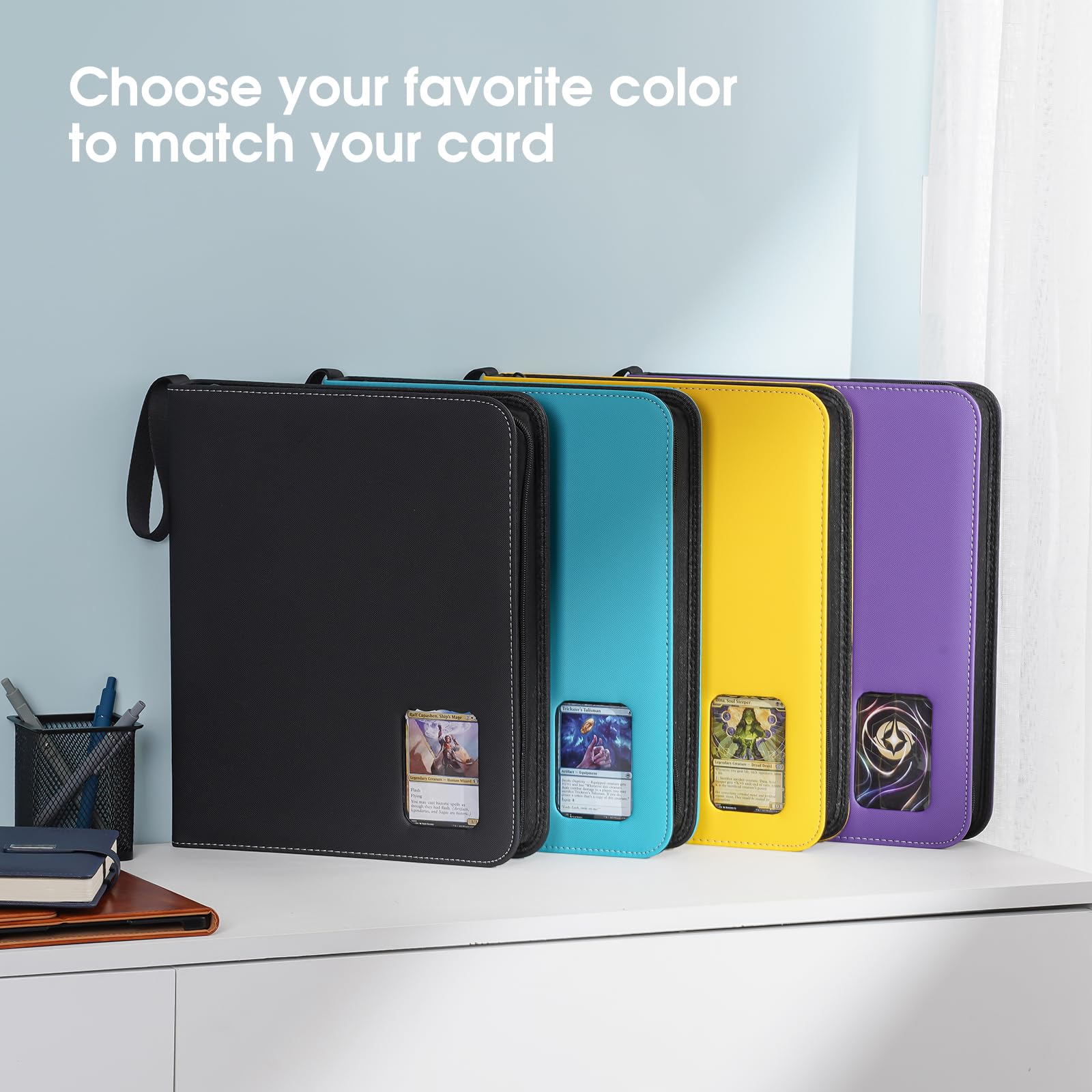 Foto 6 | Carpeta Procase 900 Bolsillos Con Ventana Transparente, Color Morado - Venta Internacional.