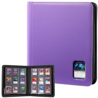 Foto 1 | Carpeta Procase En La Parte Superior Con Capacidad Para 324 Tarjetas De 3 X 4 Pulgadas, Color Morado - Venta Internac