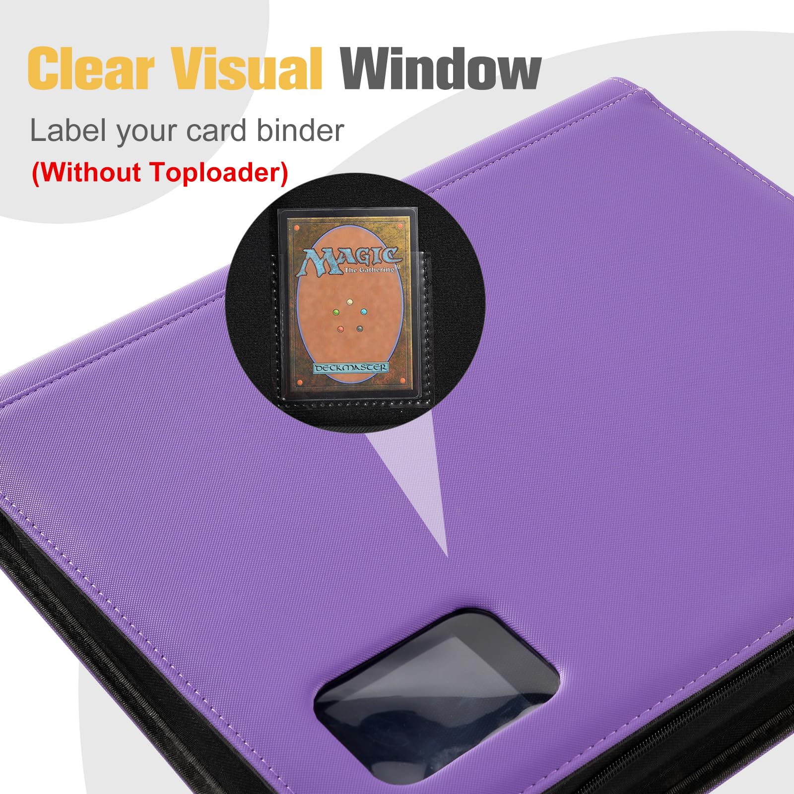 Foto 5 pulgar | Carpeta Procase En La Parte Superior Con Capacidad Para 324 Tarjetas De 3 X 4 Pulgadas, Color Morado - Venta Internac