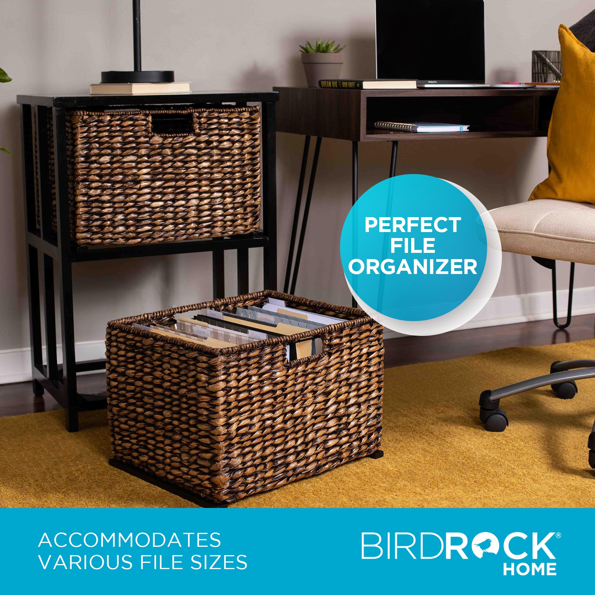 Foto 2 | Archivo Cubby Birdrock Home De 2 Niveles Con Tapa De Madera, Marrón Lavado - Venta Internacional.