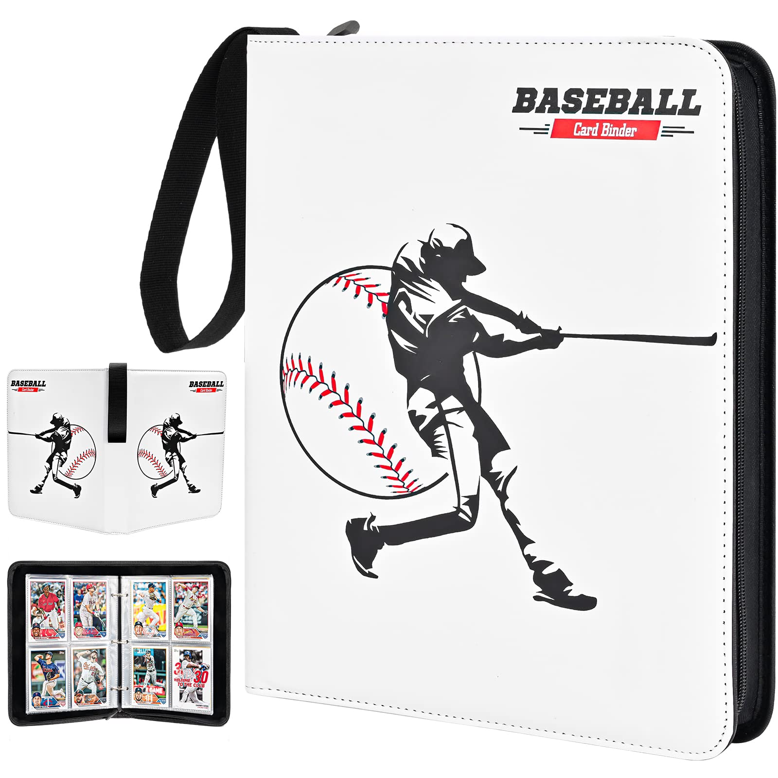 Foto 2 pulgar | Carpeta De Béisbol Procase Con 4 Bolsillos Para 440 Tarjetas Con 55 Sl - Venta Internacional.