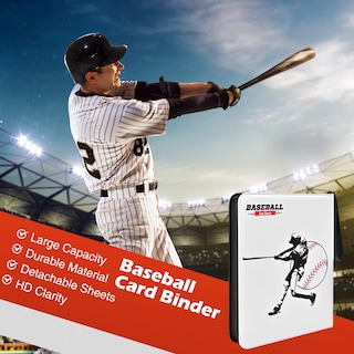 Foto 2 | Carpeta De Béisbol Procase Con 4 Bolsillos Para 440 Tarjetas Con 55 Sl - Venta Internacional.
